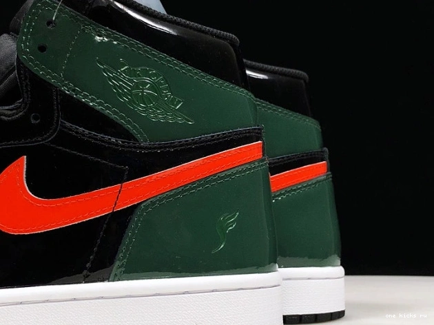 Cheap AV3905-038 High OG Air Black Team Jordan Orange-Fir 1 Retro x SoleFly 0624